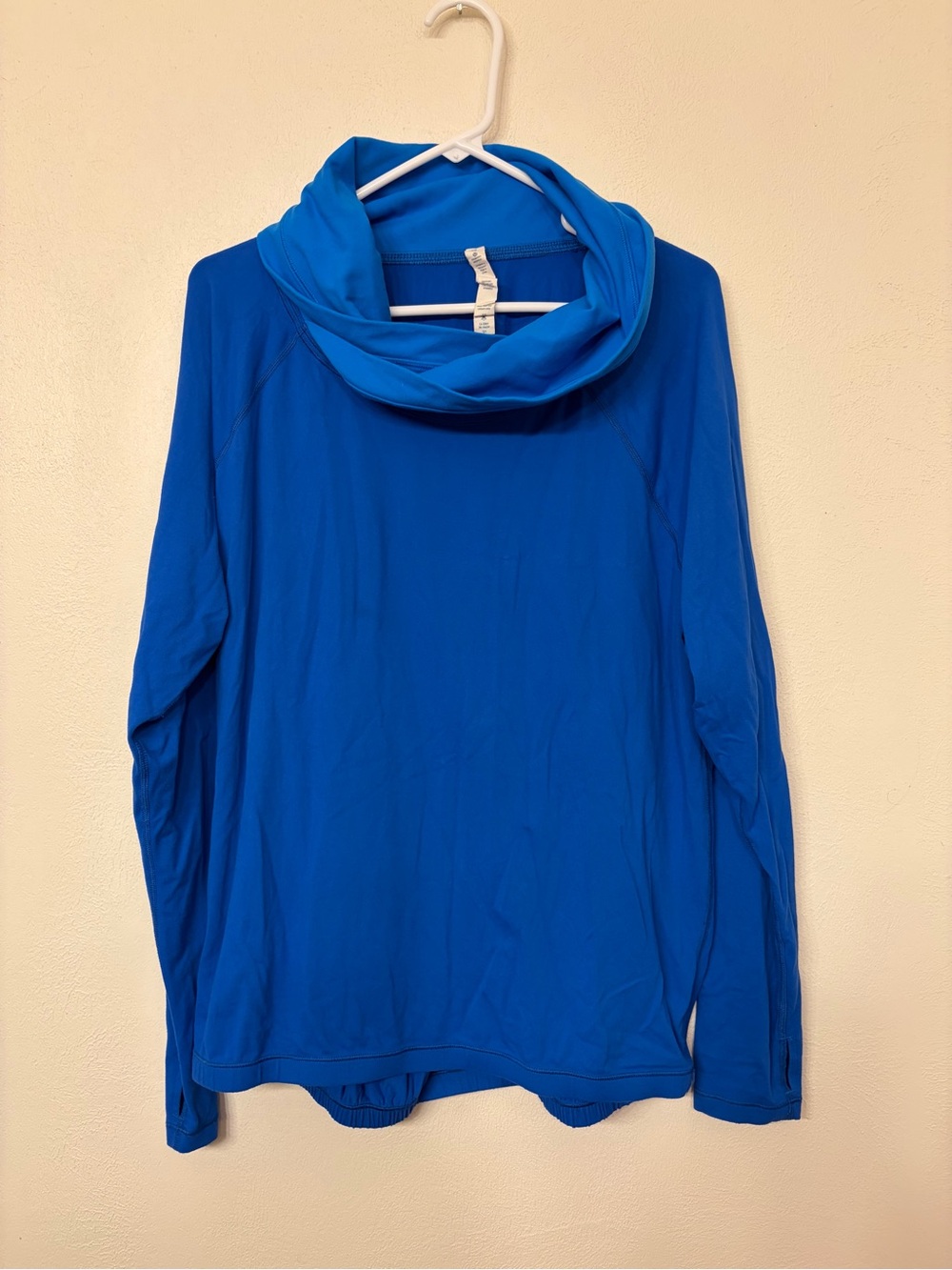 Lululemon Women’s Royal Blue Healthy Heart Long Sleeve Pullover Size 10